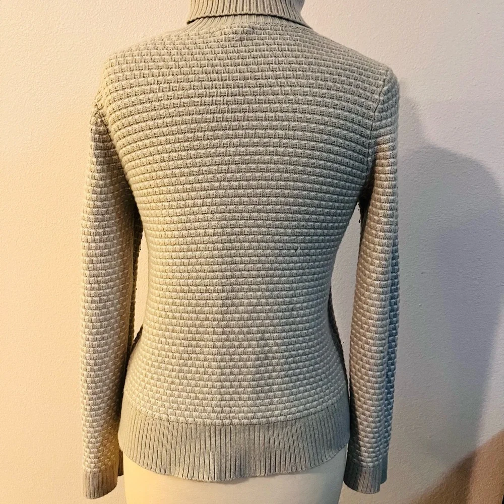 J.Crew Textured Turtle Neck sweater
